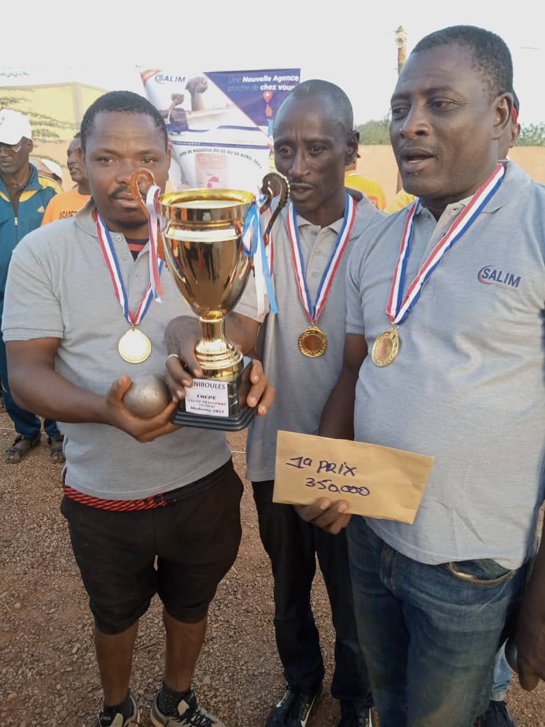 L'équipe gagnante du tournoi