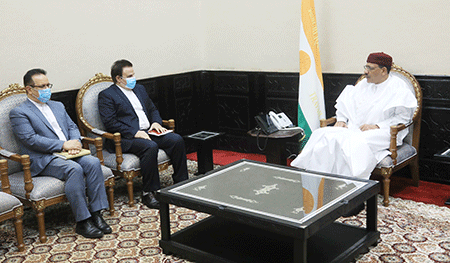 Il Capo dello Stato riceve l’Incaricato d’Affari dell’Ambasciata iraniana in Niger e un Inviato Speciale del governo italiano – Le Sahel