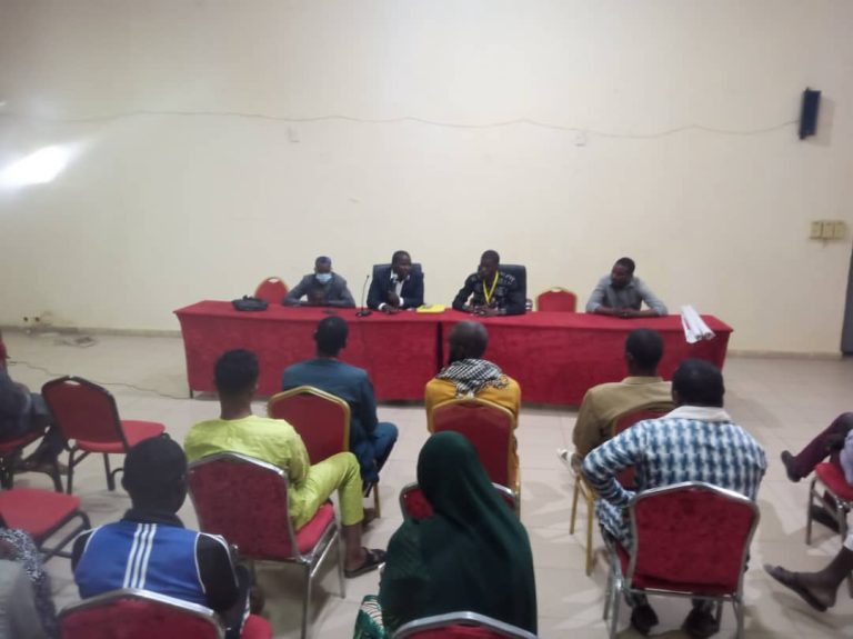 Lors du point de presse à Agadez