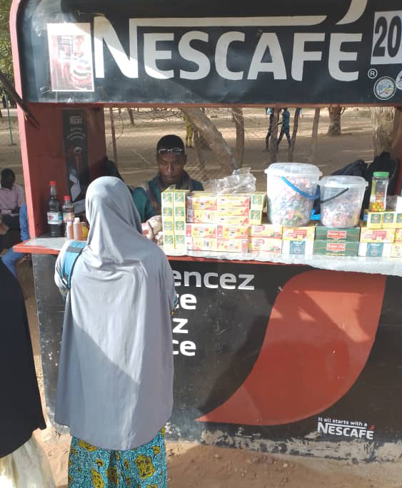 Un petit commerce au campus universitaire