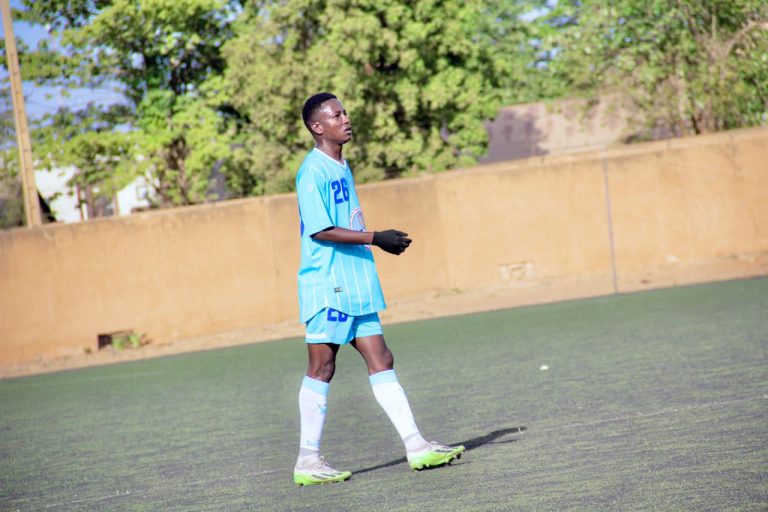 Soudeiss Mahamadou, milieu de terrain de l'AS Douane