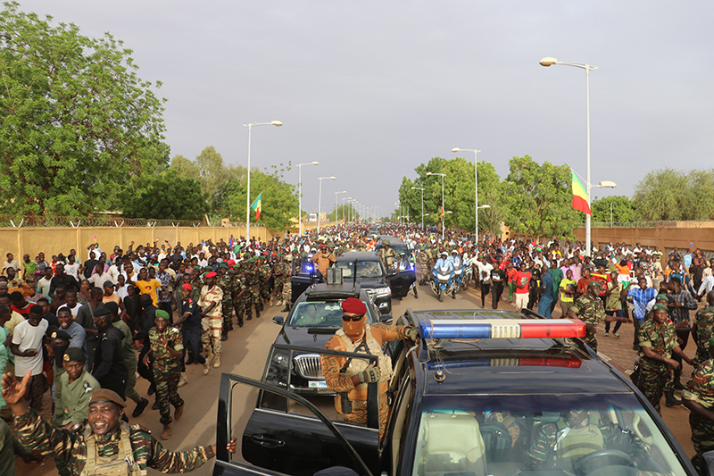 Mobilisation exceptionnelle à l'accueil du Président du Faso, le 05 juillet à Niamey