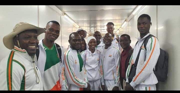 Les athlètes nigériens en partance pour Bamako au Mali