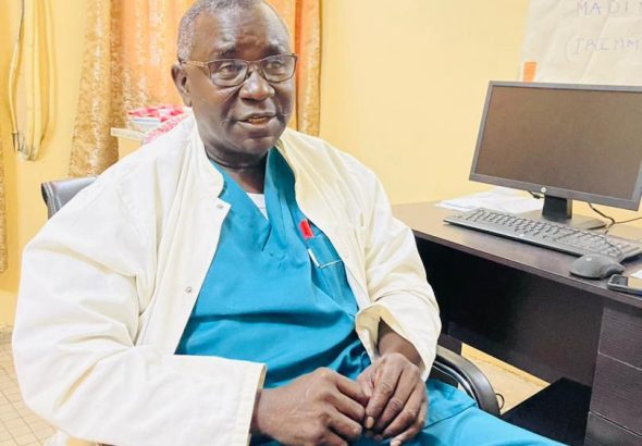 Dr Adamou Bozari, Gynécologue Obstétricien, Chef de service Obstétrique de la maternité Issaka Gazobi,