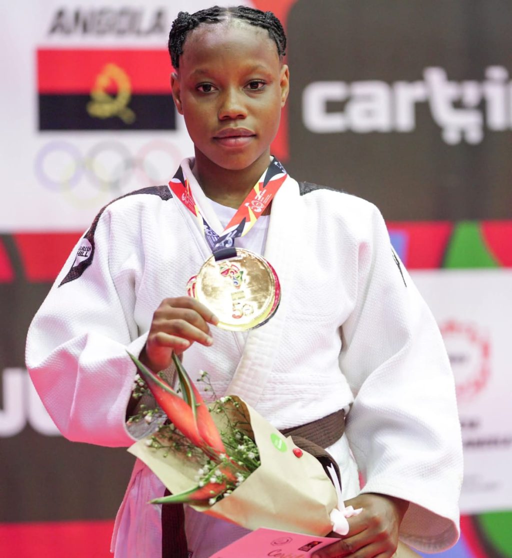 Aminatou Aboubacar championne d'Afrique des -48kg en judo
