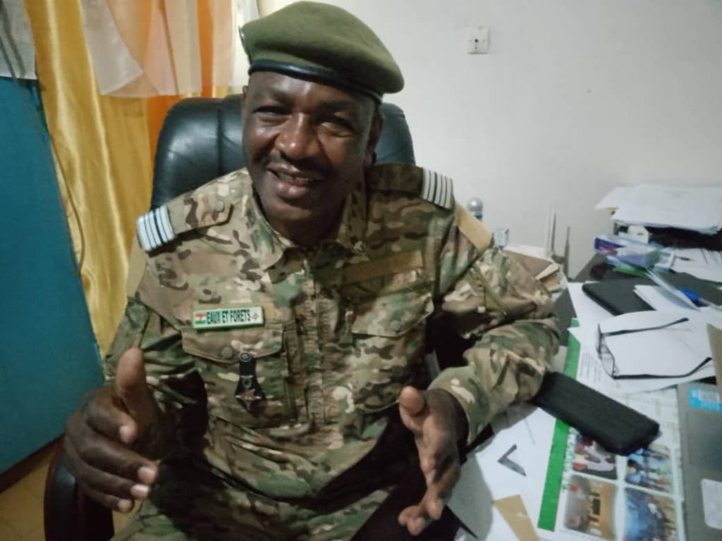 Le Colonel Maliki Alhouza. Directeur Régional de l'Environnement de Diffa
