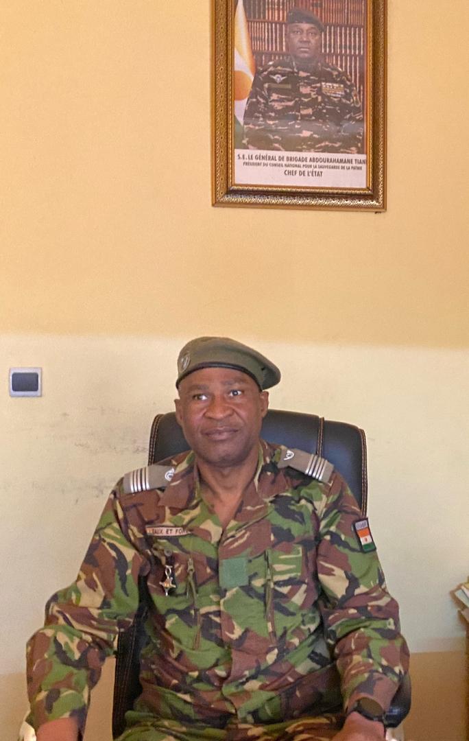 Colonel Ali Saidou, Directeur Général de l'Environnement