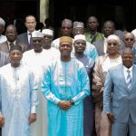 Photo de famille peu après l'ouverture de la conférence à Bamako