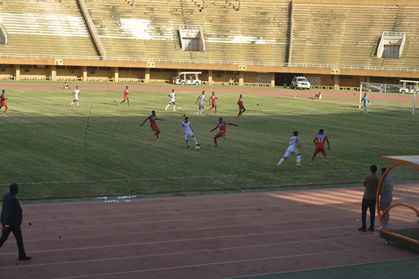 Au cours du match ASN Nigelec- Olympic de Safi