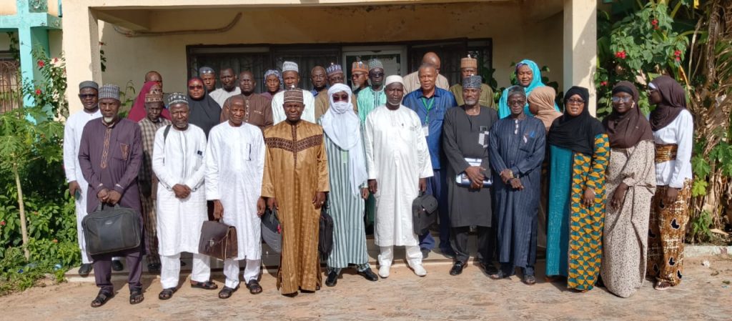 Photo de famille à l'issue de l'atelier