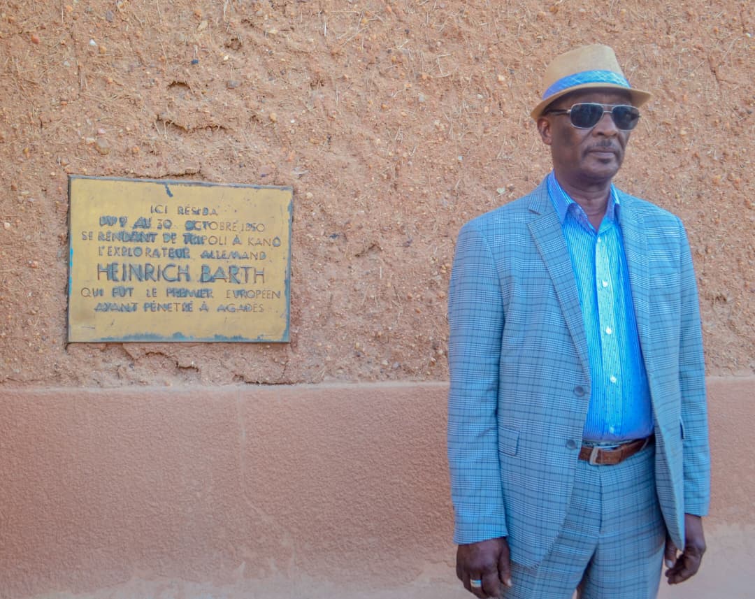 Le ministre Farmo lors de sa visite à Agadez
