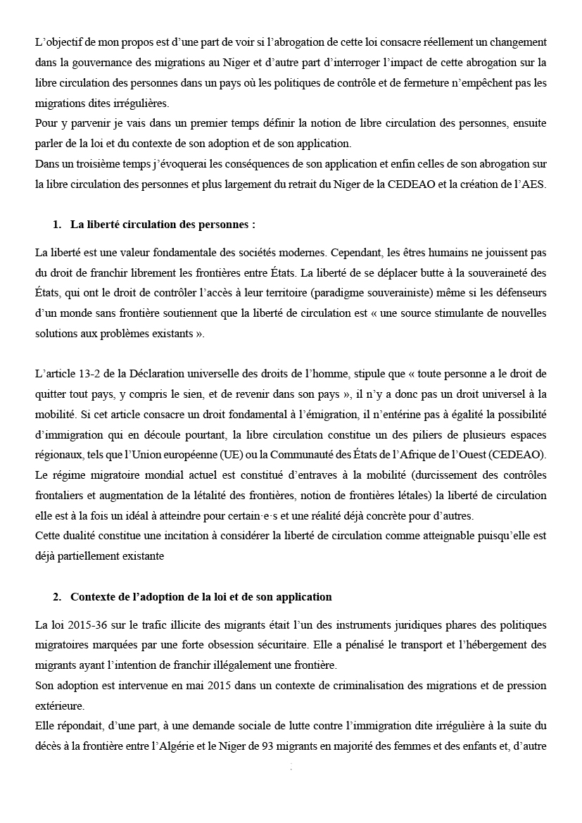 Conf 3 Harouna Abrogation de la loi 2015-36-3