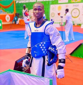 taekwondoiste Oumarou Idrissa