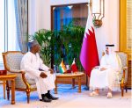 e ministre Bakary Yaou Sangaré avec M. Ghalib al maamari, Sous-Secrétaire du Ministère du Commerce, de l’Industrie et de le promotion l’Investissement